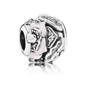 Pandora Pink Delicate Rose Charm